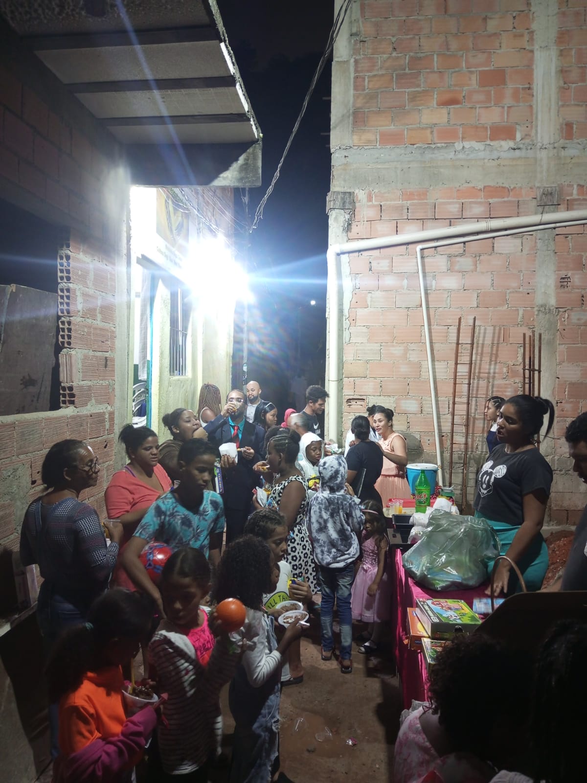lanche para as crianças